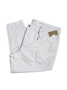 NWT | Jessica Simpson Adored High-Rise Ankle Jeans | White Soft Sculpt | 24W